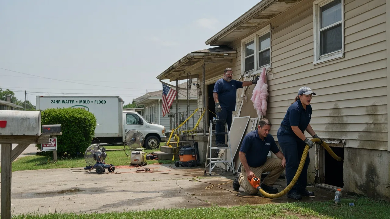 Water Damage Repair in Orlando, OK near me